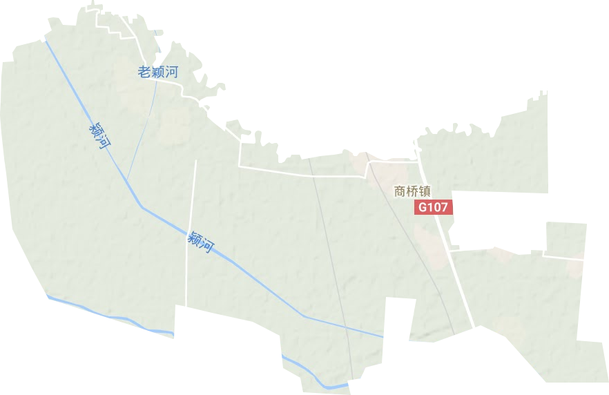 商橋鎮(zhèn)地形圖