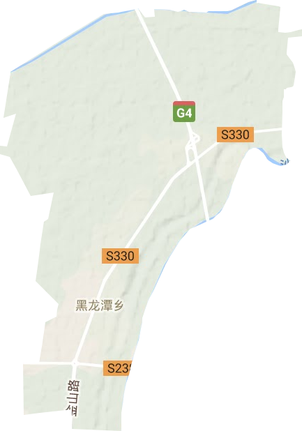 黑龍?zhí)多l(xiāng)地形圖