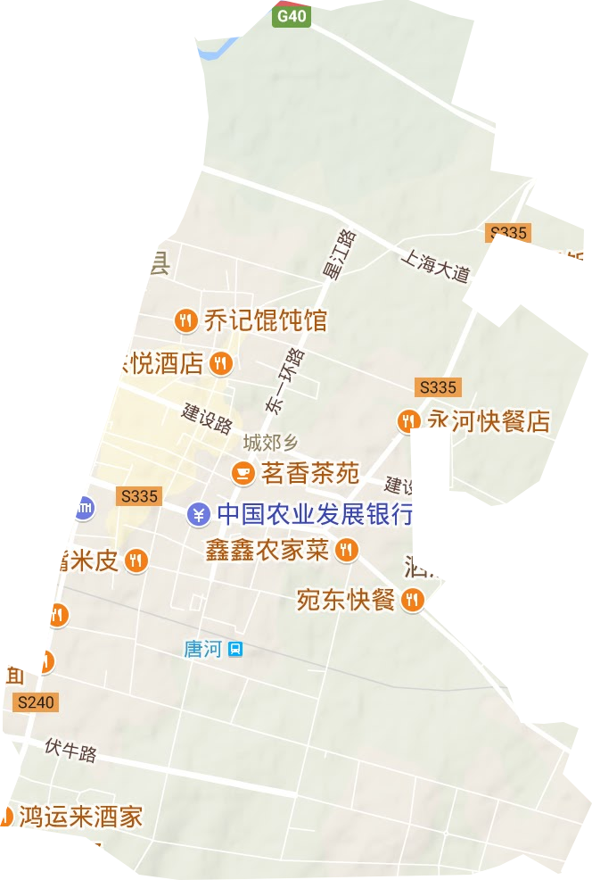 文峰街道地形圖