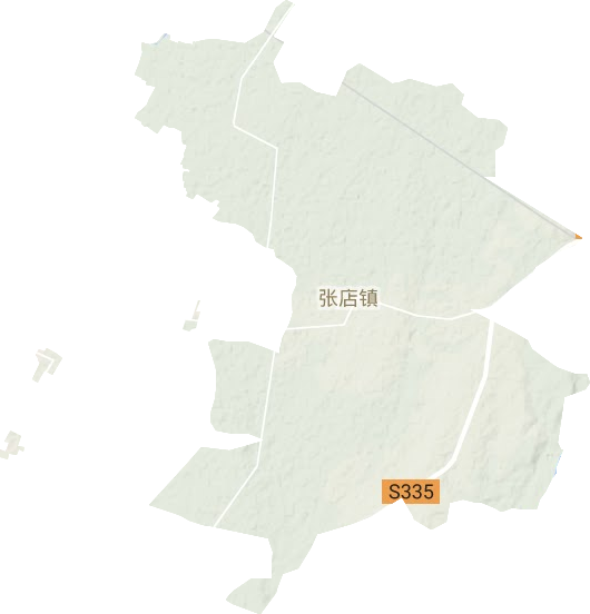 張店鎮地形圖