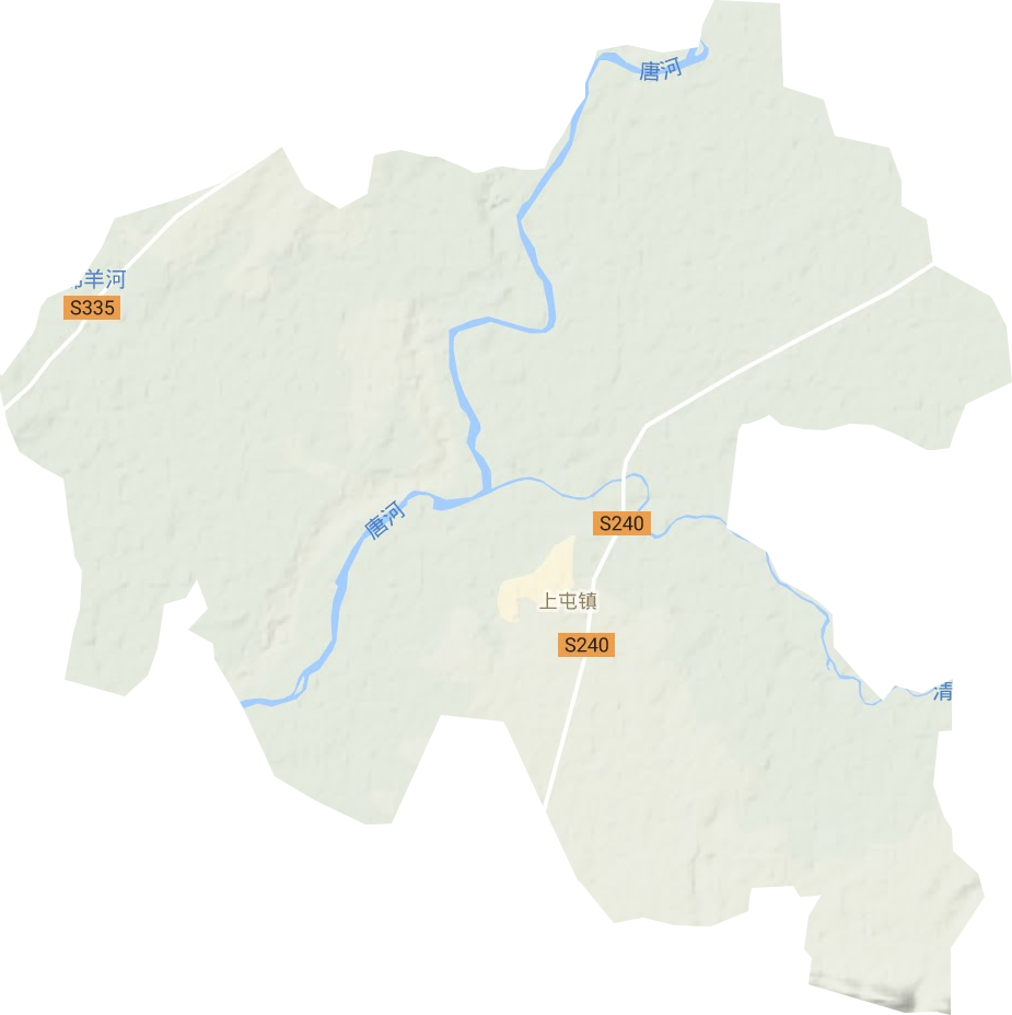 上屯鎮(zhèn)地形圖