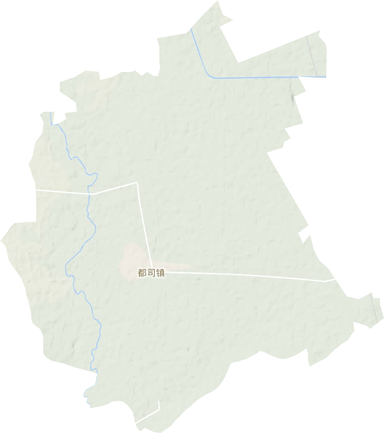 都司鎮地形圖