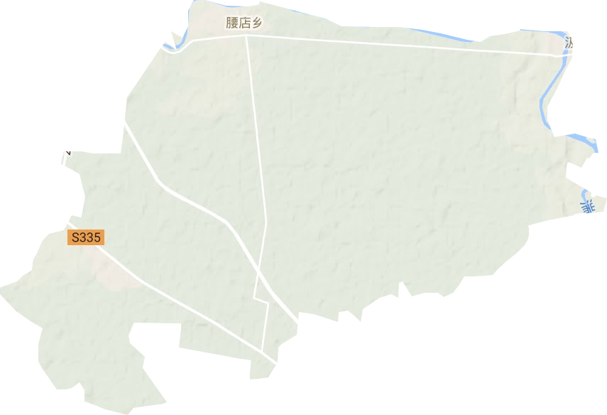 腰店鎮地形圖