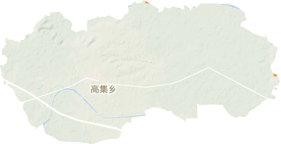 高集鄉地形圖