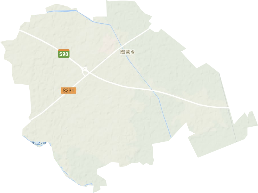 陶營(yíng)鄉(xiāng)地形圖