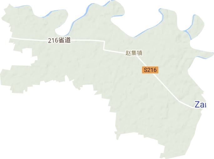 趙集鎮地形圖