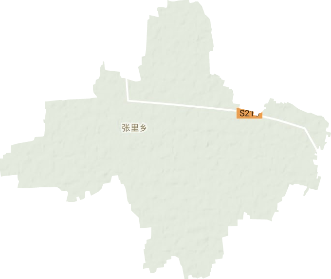 張里鄉地形圖