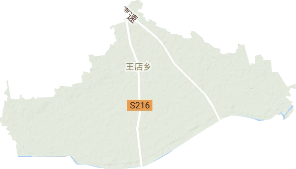 王店鄉地形圖