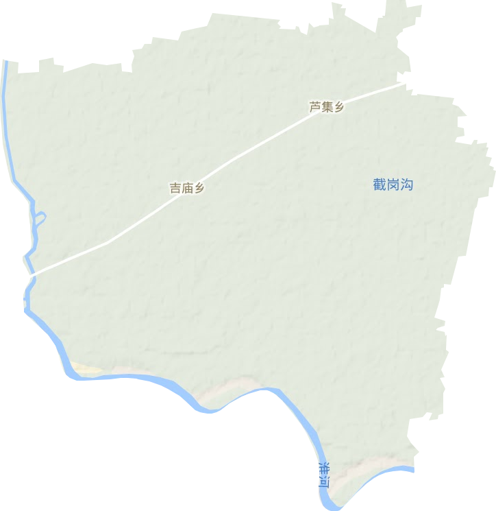蘆集鄉(xiāng)地形圖