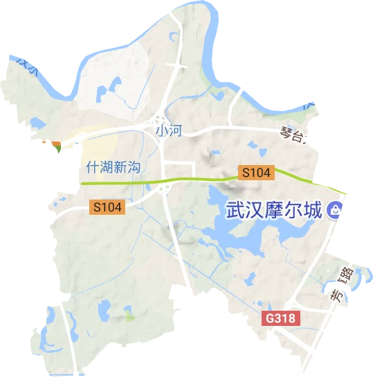 永豐街辦事處地形圖