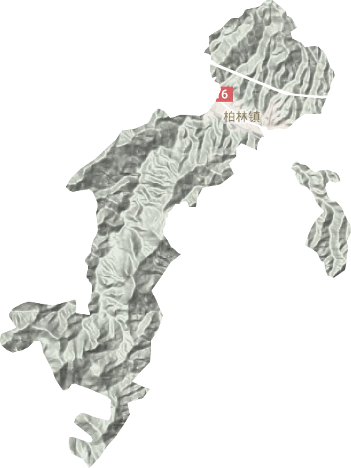 柏林鎮地形圖