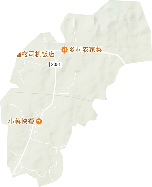 隨陽農場地形圖
