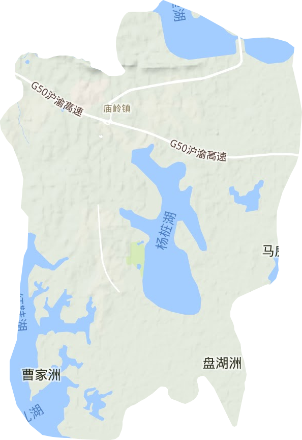 廟嶺鎮地形圖