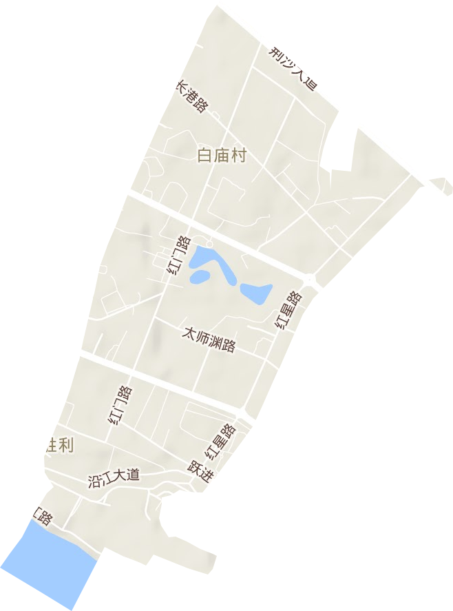 勝利街道地形圖