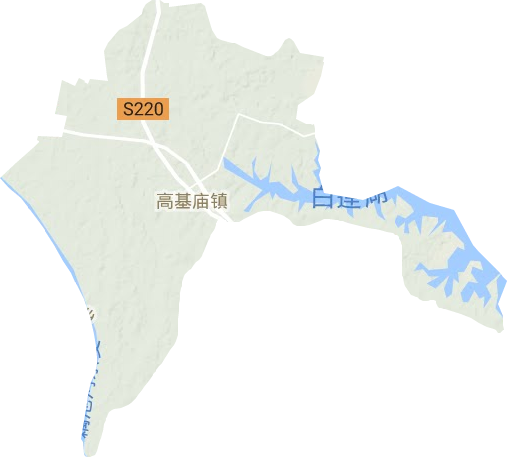 高基廟鎮地形圖