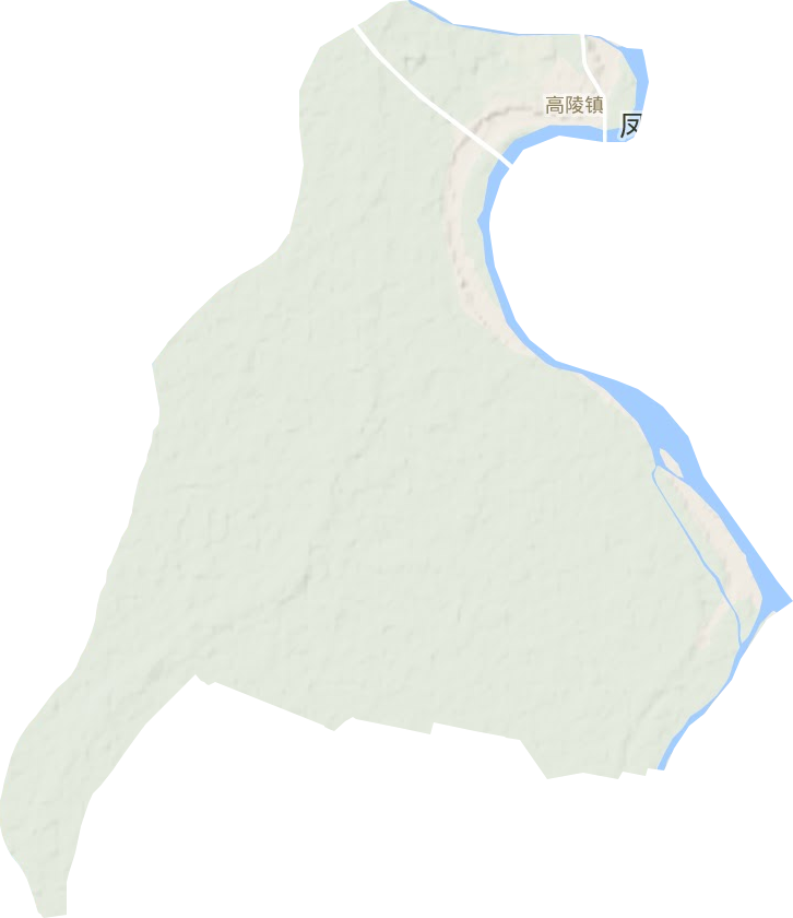 高陵鎮地形圖