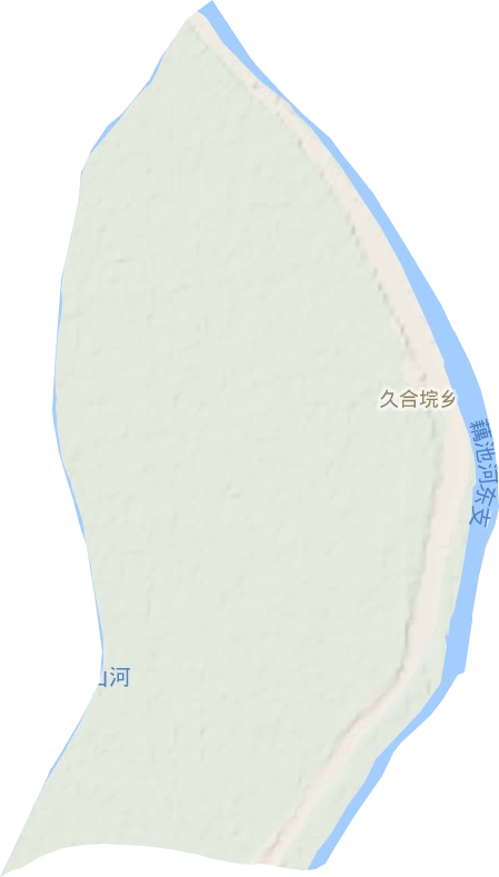 久合垸鄉地形圖
