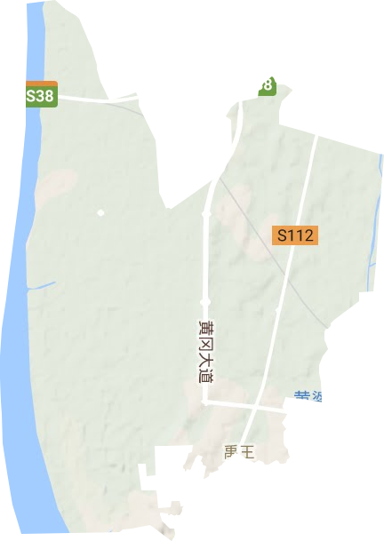 禹王街道地形圖