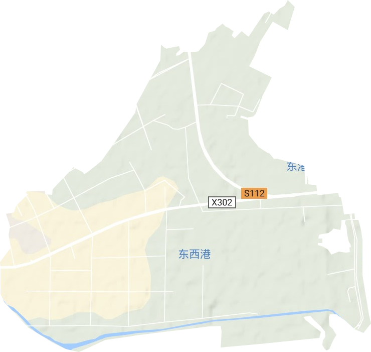 南湖街道地形圖