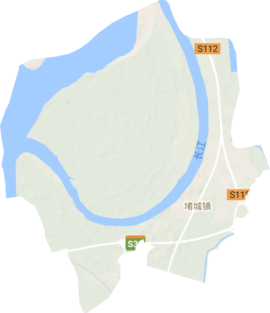 堵城鎮(zhèn)地形圖