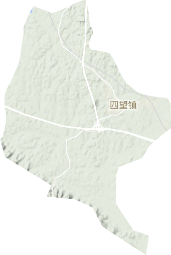 四望鎮(zhèn)地形圖