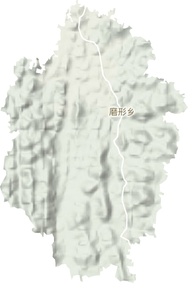 磨形鄉地形圖