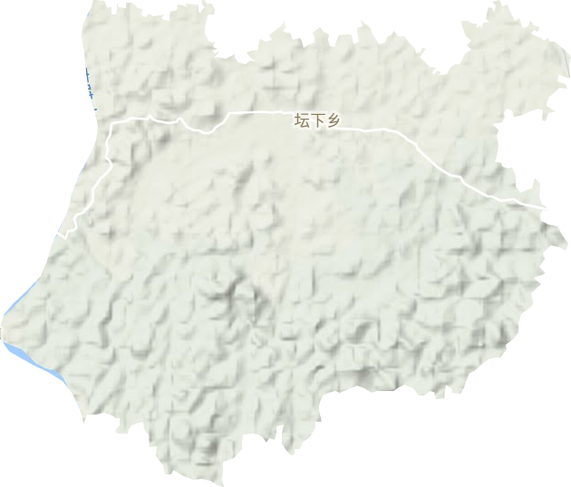 壇下鄉地形圖