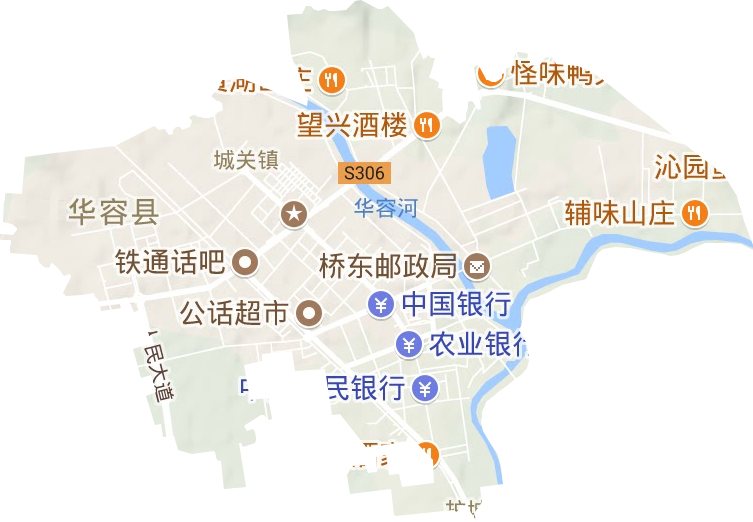 城關鎮地形圖