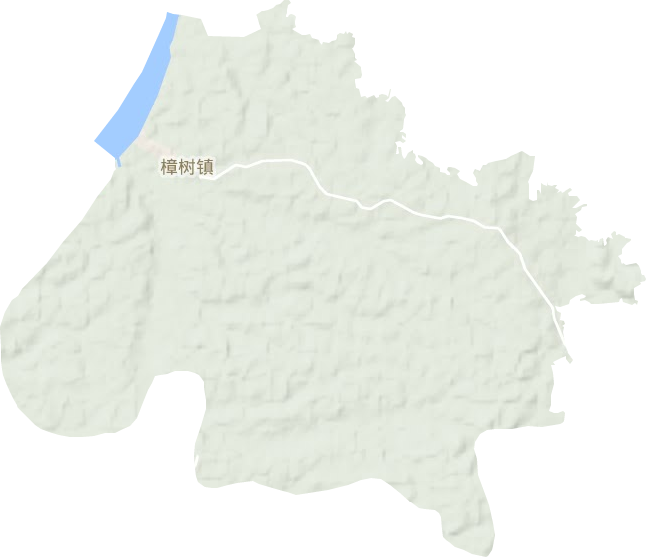 樟樹鎮(zhèn)地形圖