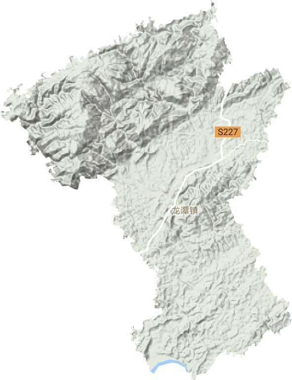 龍潭鎮地形圖