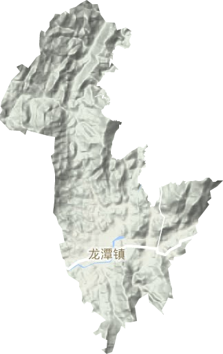 龍潭鎮地形圖
