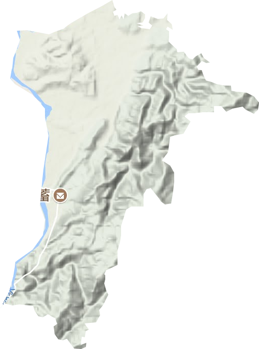 水東鎮地形圖