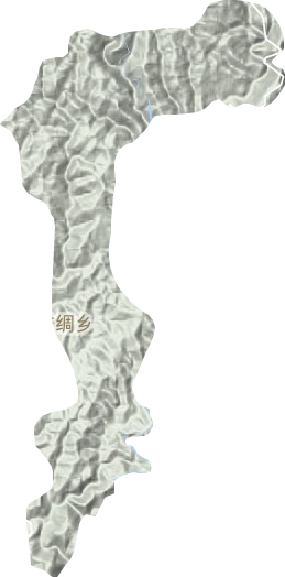 排綢鄉地形圖