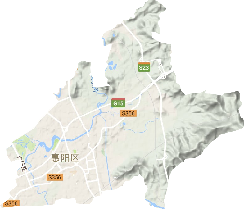 淡水街道地形圖