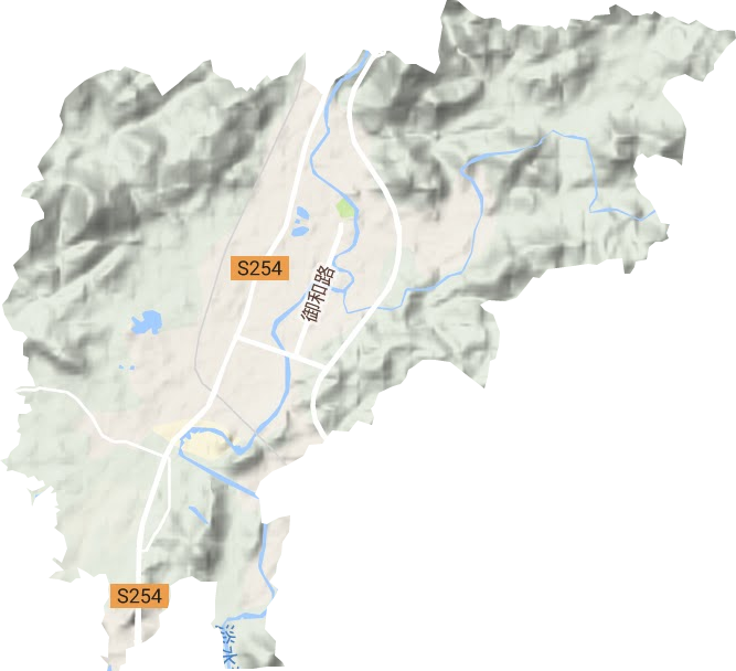 惠陽經(jīng)濟開發(fā)區(qū)地形圖