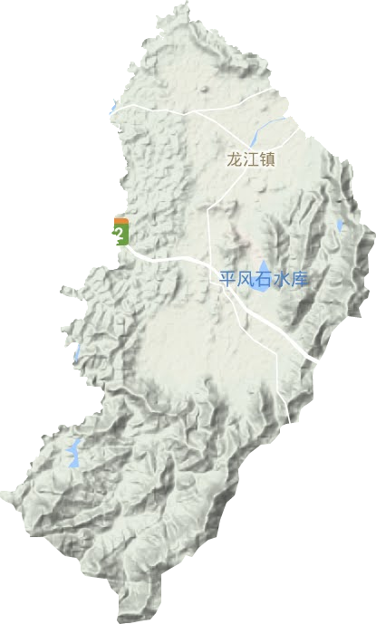 龍江鎮地形圖