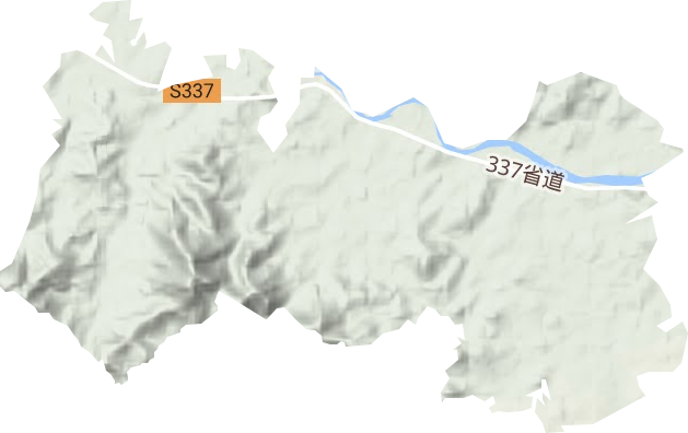 揭陽市大南山華僑管理區地形圖