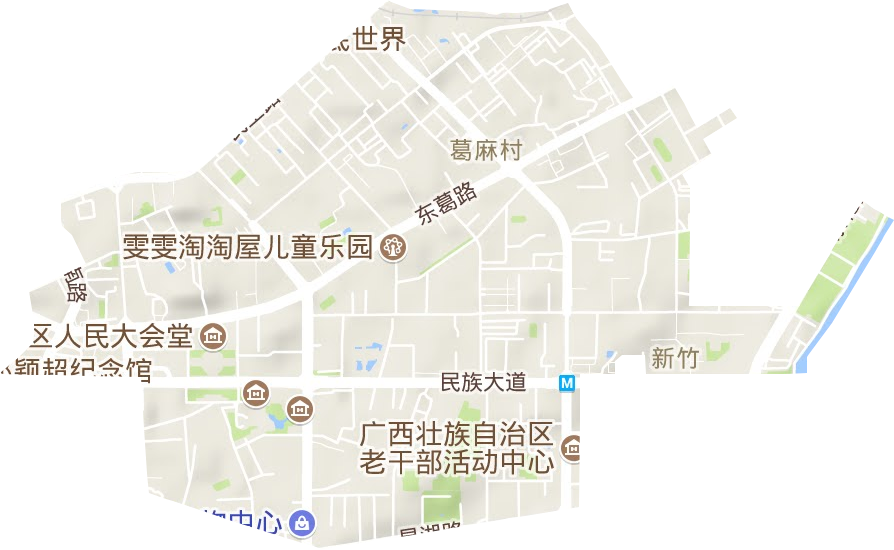 新竹街道地形圖