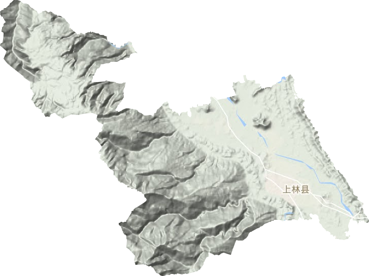 大豐鎮地形圖