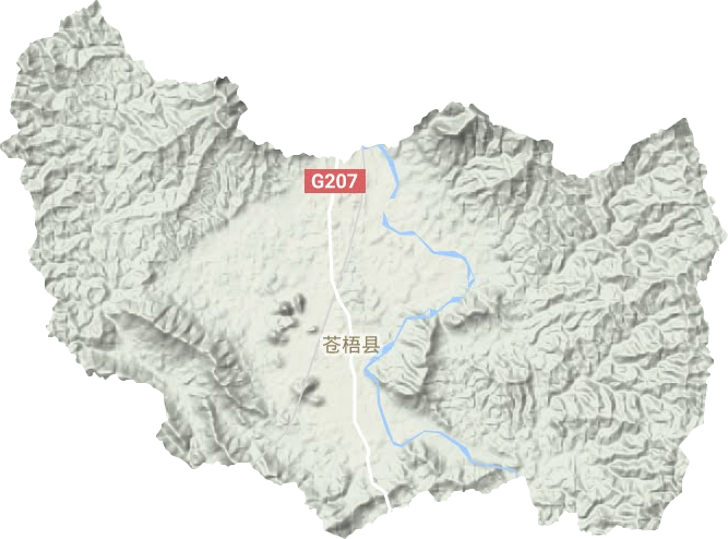 石橋鎮地形圖