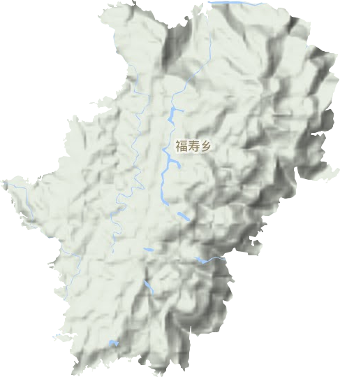 福壽鄉地形圖