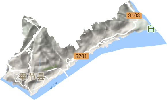 永安鎮地形圖