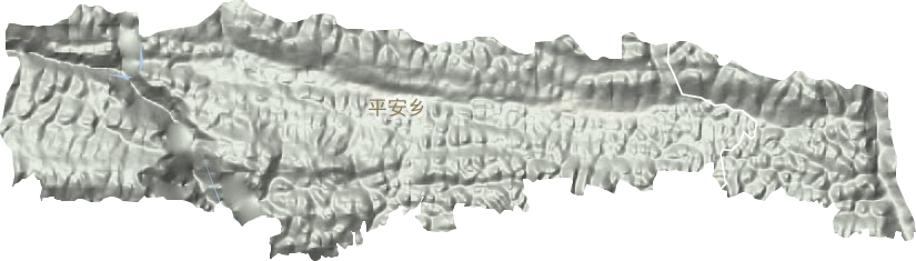 平安鄉地形圖
