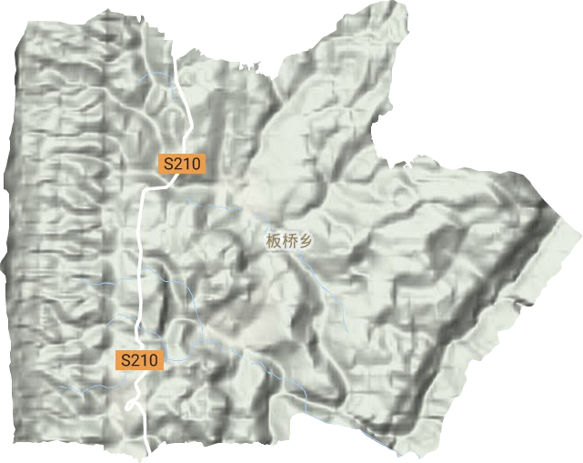 板橋鄉地形圖