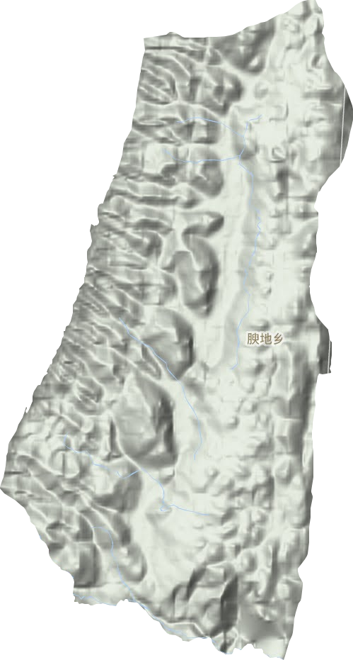 腴地鄉地形圖