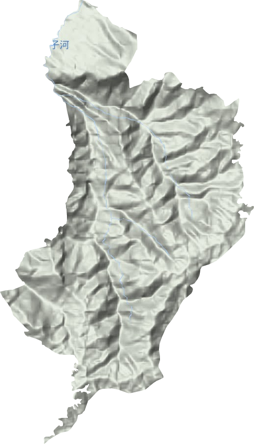 楠木鄉(xiāng)地形圖