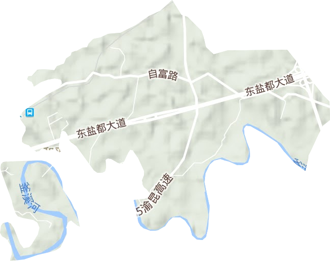 和平鄉地形圖