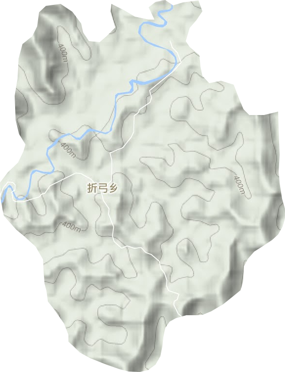 折弓鄉地形圖
