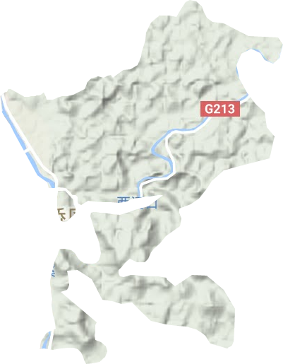 楊柳鎮地形圖