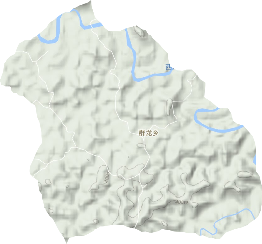 群龍鄉地形圖